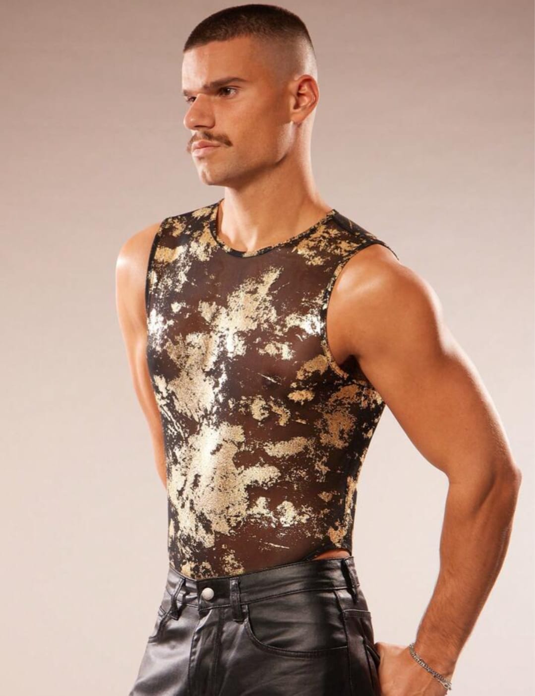 Golden Eclipse Mesh Tank